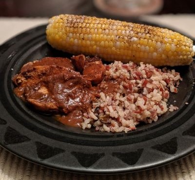 Tomatoey Chicken Mole